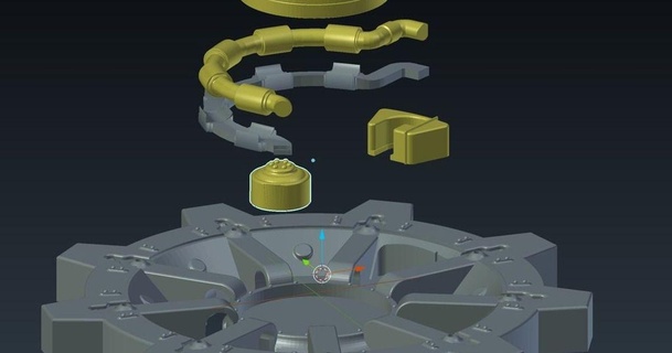 ausfallen 4 Gewölbe 111 Tür getrennt Teile psmi 3D Modelle Hobby Macher Ideen thingiverse vaulttec 3d print model - Mito3D