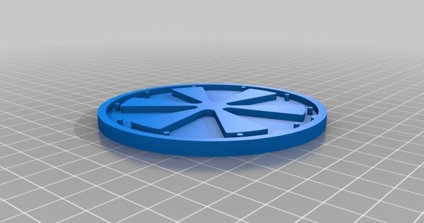 paintball speed feed rotor - mould cavity gyronictonic 3D Models Hobby & Makers Other Ideas hopper thingiverse 3d print model - Mito3D