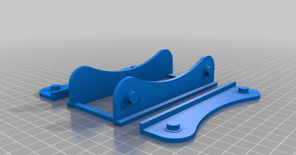 remix ultime bobine titulaire soutien daxneal 3D modèles imprimantes accessoires porte support filament chose universelle 3d print model - Mito3D
