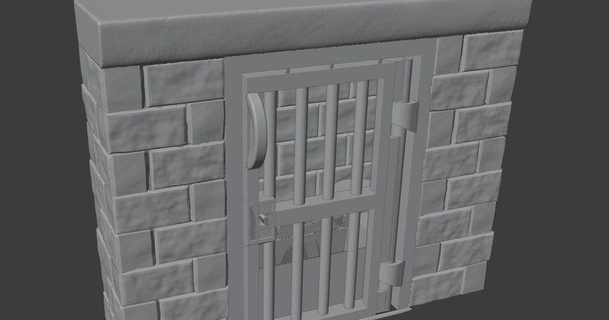 apertura prisión puerta negocio tarjeta soporte virtualmentejason 3D modelos pasatiempo hacedores ideas thingiverse 3d print model - Mito3D