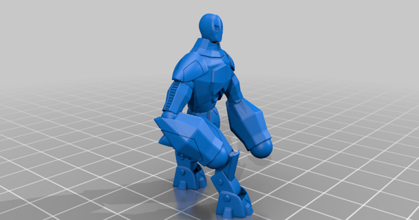 Gelado aço autômato virtualmente jason 3D modelos brinquedos jogos ar livre miniatura Gloomhaven thingiverse 3d print model - Mito3D