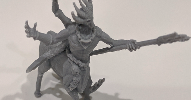 gloomhaven boss prime demon virtuallyjason 3D Models Toys & Games Outdoor monster miniature thingiverse 3d print model - Mito3D