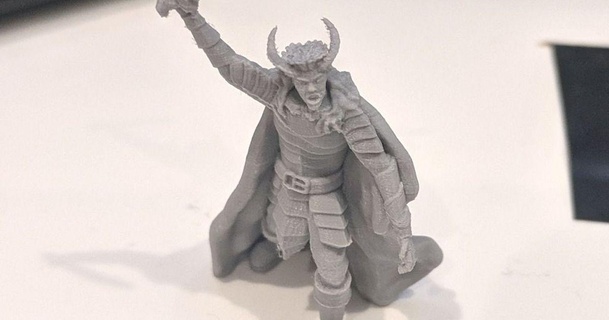 gloomhaven forgotten circles boss valrath armored male virtuallyjason 3D Models Toys & Games Outdoor dnd miniature thingiverse tiefling 3d print model - Mito3D