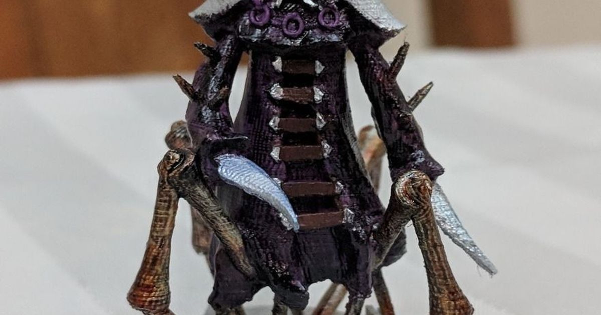 sombre monstre herse infesteur virtuellementjason 3D modèles jouets Jeux Extérieur dnd miniature chose universelle 3D print model - Mito3D