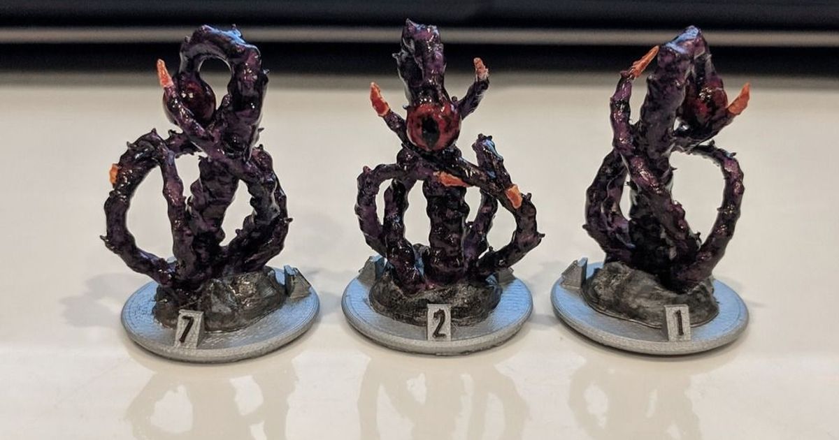 sombre monstre Profond terreur virtuellementjason 3D modèles jouets Jeux Extérieur dnd miniature chose universelle dndminiature 3D print model - Mito3D