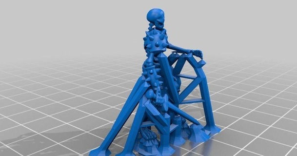 sombre vivant os soutiens virtuellementjason 3D modèles jouets Jeux Extérieur chose universelle 3d print model - Mito3D