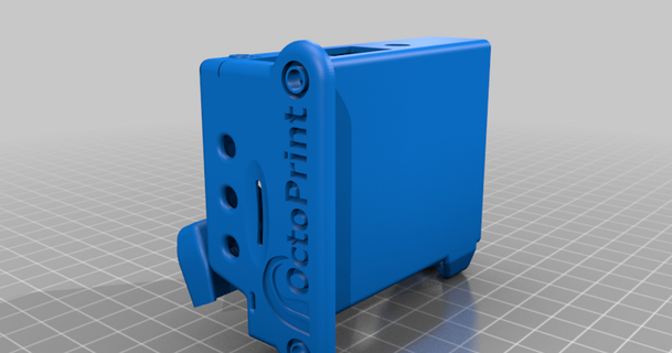 lampone pi 2 octoprint Astuccio guaina monoprice mini cad tipo 3D Modelli stampanti aggiornamenti thingiverse raspberrypi2case 3d print model - Mito3D