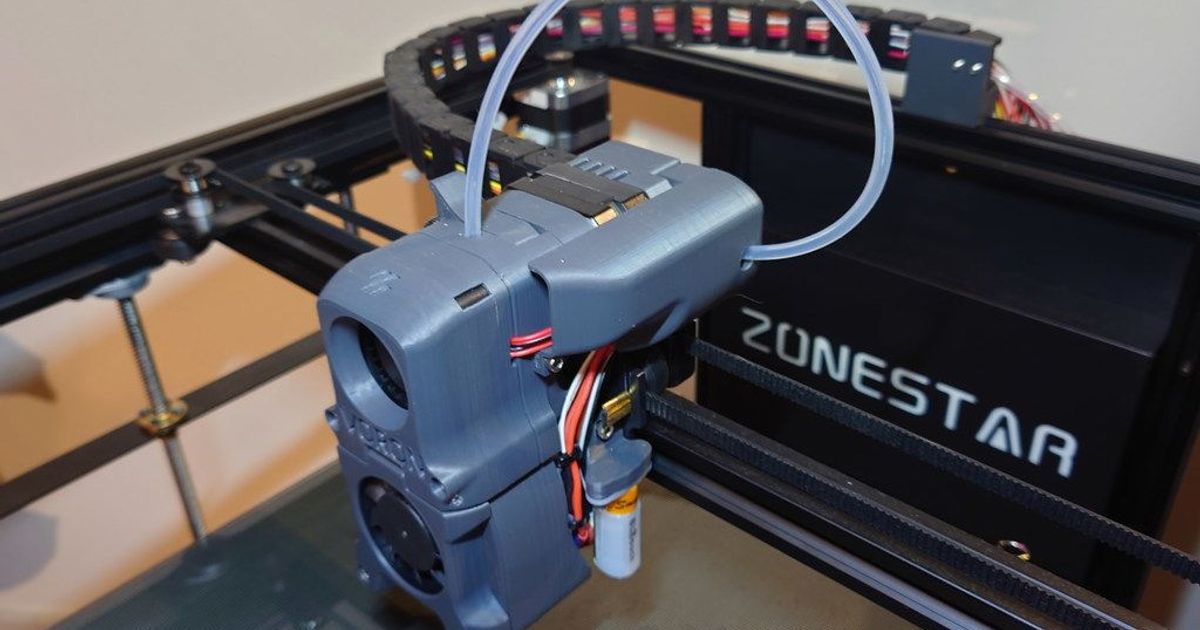 voron pós combustor zonestar z9 matthijsbos 3D modelos impressoras Atualizações thingiverse voronafterburner zonestarz9 3D print model - Mito3D