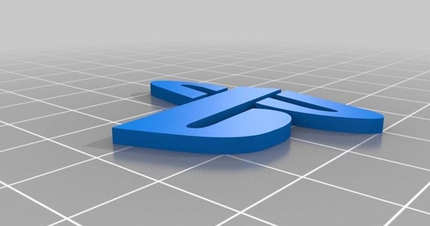 playstation logo afropsycho 3D Models Art & Design Other Designs ps4 sony thingiverse 3d print model - Mito3D