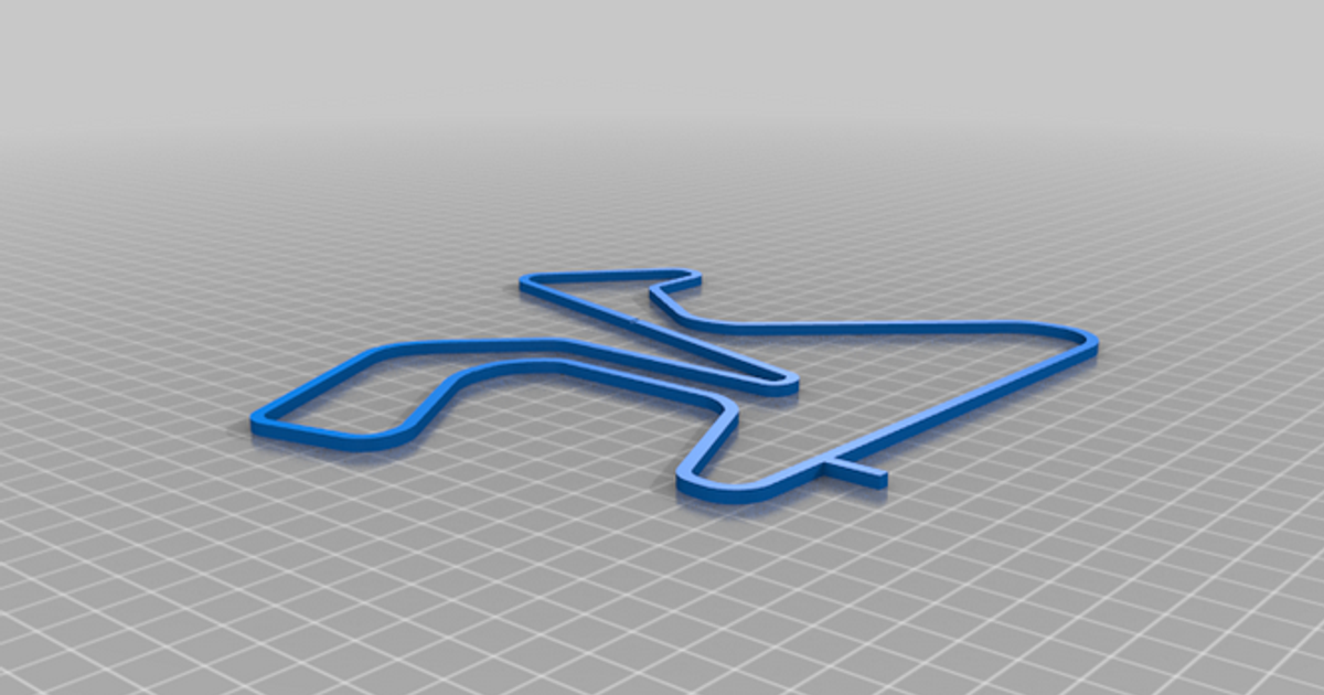 circuit permanent Sherry frontera Espagne formule 1 course Piste updesky 3D modèles loisir fabricants automobile formula1 f1 piste 3D print model - Mito3D