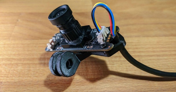 camera module open frame gopro style holder simonengel 3D Models Printers - Upgrades mount octoprint 3d print model - Mito3D