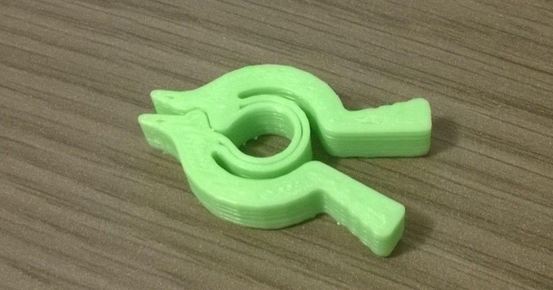 poussin agrafe quin 3D modèles Ménage cuisine 3d print model - Mito3D