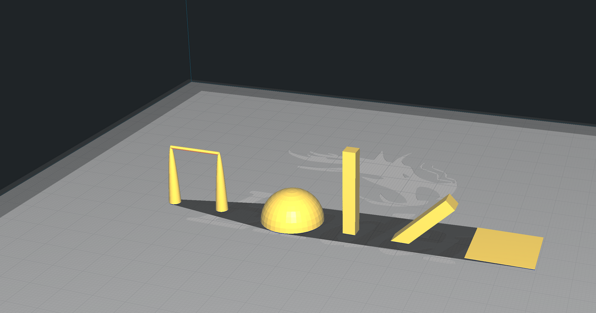 temel Yazdır Ölçek 5 1 süper kasırga 3D modeller yazıcılar firstlayercalibration çıkıntı testi tel çekme köprü 3D print model - Mito3D