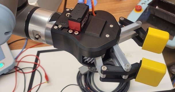 robotik kavrayıcı Euro 3D modeller hobi yapımcılar RC robot servolar 3d print model - Mito3D