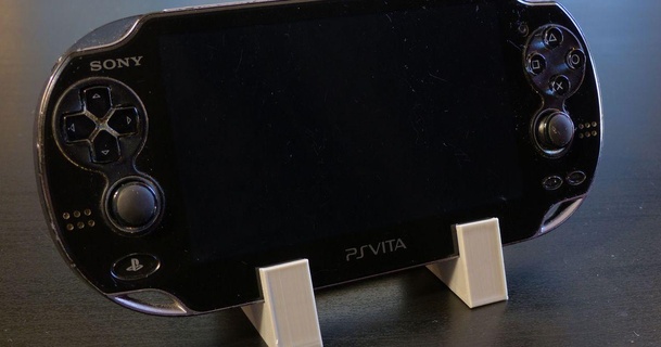 playstation vita 1000 afficher supporter trousse 16 bit virtuel studios 3D modèles gadgets vidéo Jeux 3d print model - Mito3D