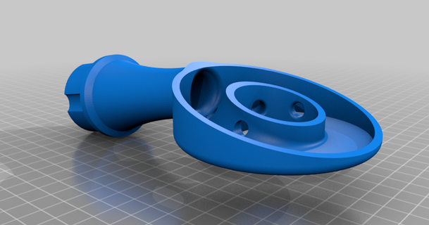 Dyson Ball bohren Staub Vakuum schnello 3D Modelle Hobby Macher Werkzeuge thingiverse 3d print model - Mito3D
