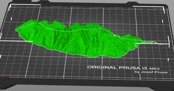 Madeira Insel Funchal Schöpfer 3D Modelle Lernen Objekte 3d print model - Mito3D