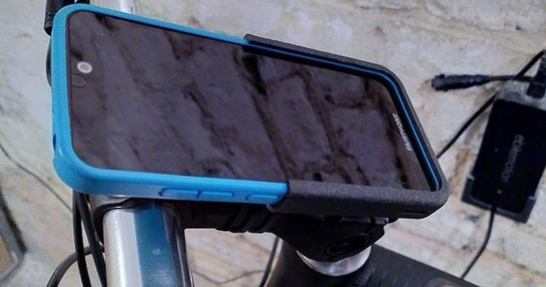 fairphone 3 + bike car-mount 4 quick markus 3D Models Gadgets Other mount bikemount carmount quickfix 3d print model - Mito3D