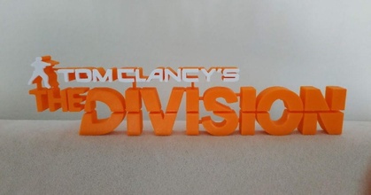 Tom Clancy 39 s bölünme şövalye sürücüsü indir Bedava stl model printablescom 3d modeller Sanat tasarım 2d tabaklar logolar bölme tomclancysthedivision 3d print model - Mito3D