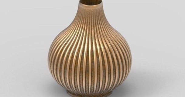 vaso 01 single fiore jboe 3D Modelli domestico casa arredamento decorazione vasemode vasi 3d print model - Mito3D