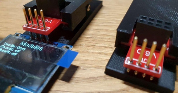 prueba abrazadera tarjeta circuito impreso reivax 3D modelos pasatiempo hacedores electrónica 3d print model - Mito3D