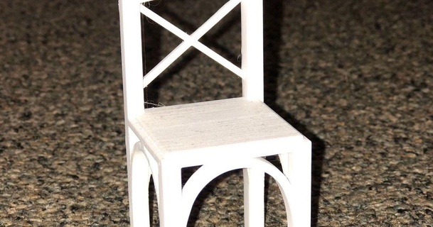 gündelik yemek sandalye piezo elektrikçi 3D modeller ev halkı dekor mobilya 3d print model - Mito3D