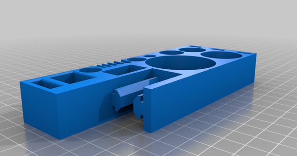 Ender 3 Werkzeug Halter Unterstützung Benutzerdefiniert Remix choovick 3D Modelle Drucker Zubehör ender3 thingiverse ender3v2 3d print model - Mito3D