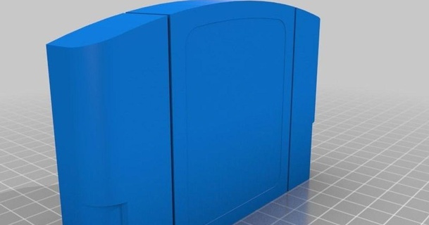 n64 cartucho oco homem 3D modelos aparelhos caso bainha jogos Nintendo 3d print model - Mito3D
