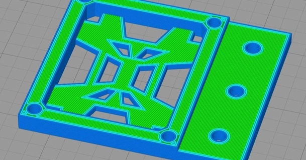 calentado cama mosfet módulo montar sobrevuelopc 3D modelos impresoras accesorios thingiverse 3d print model - Mito3D