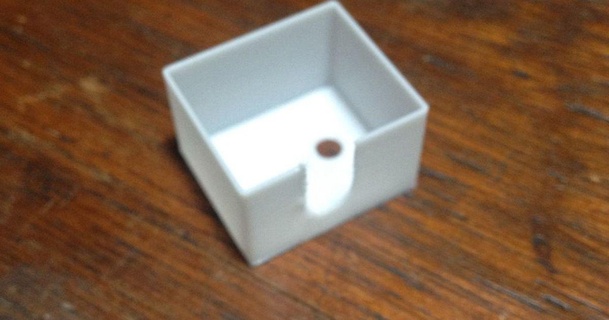 aquecedor quadra silicone borracha meia mofo caixa 3D modelos impressoras acessórios thingiverse 3d print model - Mito3D
