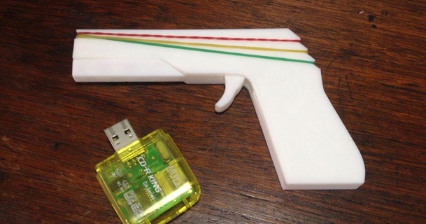 mini caucho banda pistola caja 3D modelos juguetes juegos thingiverse elástica candidato mecanicos 3d print model - Mito3D