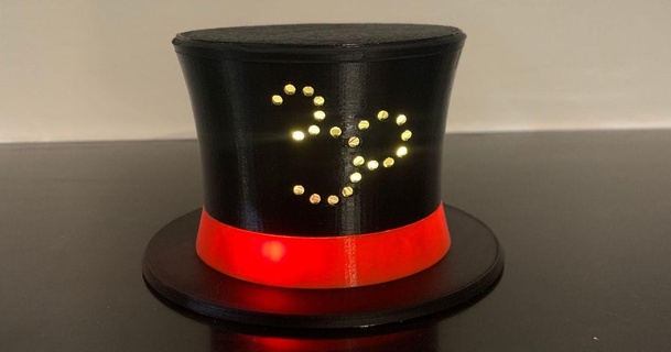 disney París 30th aniversario sombrero siglos 3D modelos disfraces accesorios disfraz ligero copa 3d print model - Mito3D