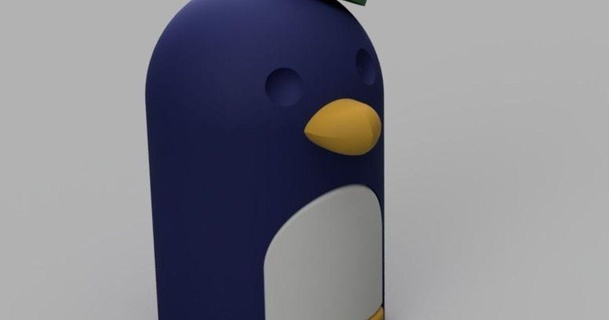 enigma pinguim phinkton 3D modelos mundo varreduras animais brinquedo thingiverse pinguins 3d print model - Mito3D