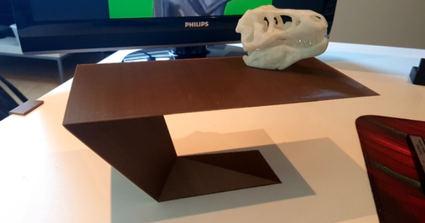 moderne table moniteur supporter 8042 3D modèles Ménage Bureau étagère décoration bureau 3d print model - Mito3D
