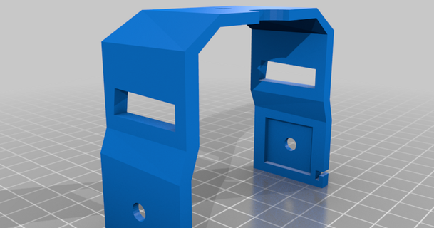 dji mavic pro ulanzi 3 light bracket royeiror 3D Models Hobby & Makers RC Robotics gopro led ledlight gopromount 3d print model - Mito3D
