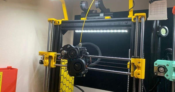 prusa conduziu faixa suporte combinado 2040 fome 3D modelos impressoras acessórios thingiverse 3d print model - Mito3D