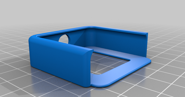 soporte xiaomi digital termómetro hambriento 3D modelos pasatiempo hacedores ideas thingiverse 3d print model - Mito3D