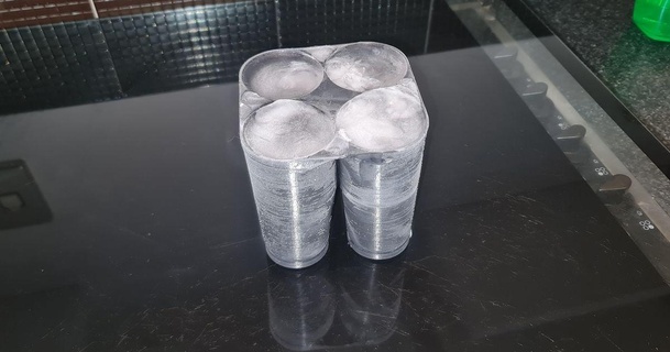 ghiaccio bloccare muffa cq 3D Modelli domestico cucina siliconemold blocco 3d print model - Mito3D