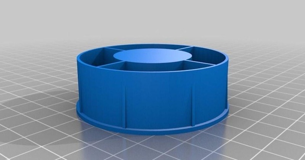 LED plato base nofuturos 3D modelos pasatiempo hacedores ideas thingiverse 3d print model - Mito3D