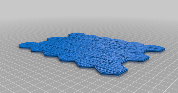 gloomhaven tagliare calcolo tavola piastrelle paralessi 3D Modelli giocattoli Giochi all'aperto thingiverse 3d print model - Mito3D