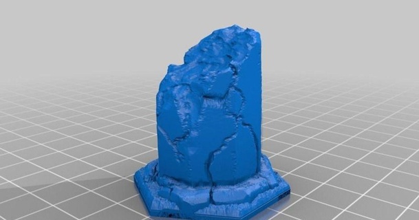 gloomhaven corner pillars non-commercial paralepsis 3D Models Toys & Games Outdoor thingiverse 3d print model - Mito3D