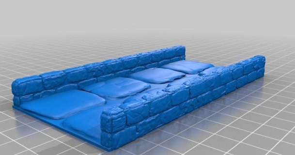 openforge wyloch vrai tile style donjon calcul carrelage paralepsie 3D modèles jouets Jeux Extérieur dnd chose universelle dndtiles 3d print model - Mito3D