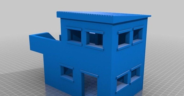 historia edificio 28mm juego azar paralepsia 3D modelos juguetes juegos aire libre infinito 40k guerra 3d print model - Mito3D