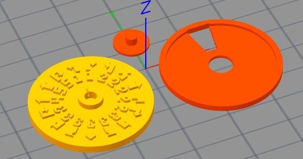 Customizável manobra discar x wing paralepsia 3D modelos brinquedos jogos ar livre Guerra Estrelas xwing personalizador thingiverse miniatura 3d print model - Mito3D