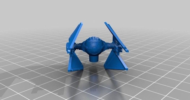 attacher intercepteur décontractée wing jeu paralepsie 3D modèles jouets Jeux guerres étoiles espace xwing chose universelle 3d print model - Mito3D