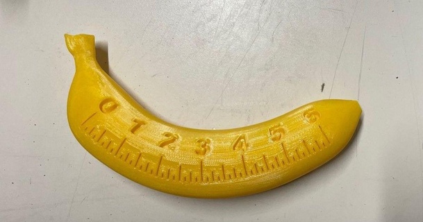 Kaiserliche Skalierung Banane Smc 3D Modelle Hobby Macher Werkzeuge Rahmen thingiverse 3d print model - Mito3D