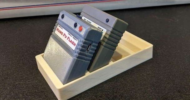 c64 cartridge holder organizer hag  3D Models  Household  Office cartridge commodore thingiverse c64  3d print model - Mito3D