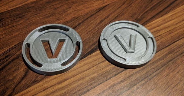 fortnite v-bucks coin variants hag 3D Models Toys & Games Outdoor thingiverse 3d print model - Mito3D