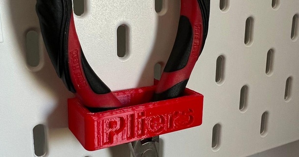 pliers holder sk dis pegboard juiceboxjuice 3D Models Hobby & Makers Organizers ikea skadis ikeaskadis 3d print model - Mito3D