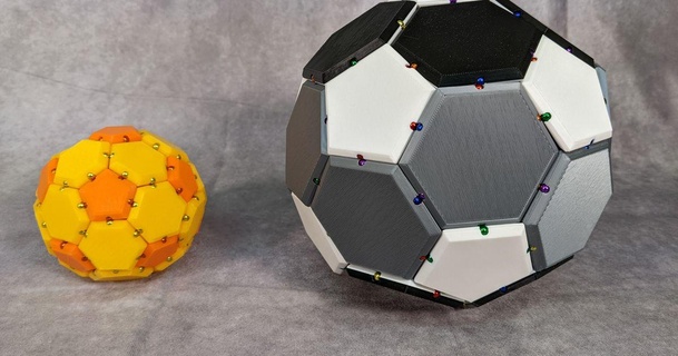 polígonos poliedros 20mm lados gdownton 3D modelos juguetes juegos hexágono triángulo polígono agitarse educativo 3d print model - Mito3D